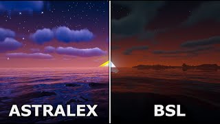 BSL vs Astralex Shaders  ULTRA Settings [upl. by Pike]