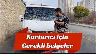 Kurtarıcı için gerekli belgeler kurtarıcı arabayıkama [upl. by Danzig350]