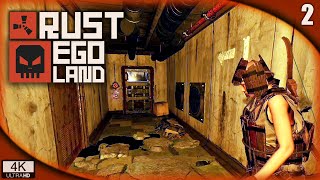 EGOLAND 2  LOS TÚNELES  RUST Gameplay Español [upl. by Ial30]