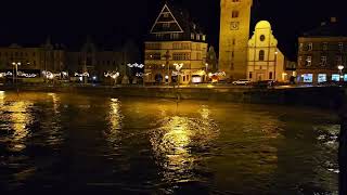 Mosel Hochwasser in Bernkastel Kues am 04012024 [upl. by Raji]