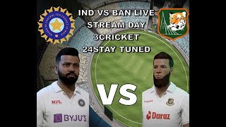 Ind vs Ban Day 3 Live  The Action Continues Cricket 24 Live shorts shortsfeed cricket24 [upl. by Melita163]