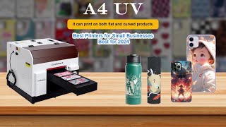 ERASMART A4 UV Printer Unleash Your Creativity Print the Future [upl. by Aropizt713]