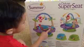 Unboxing Summer Deluxe SuperSeat Island Giggles [upl. by Adniles]