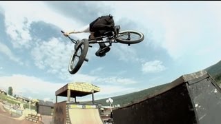 Cult BMX Woodward Session with Chase Hawk [upl. by Nerhtak]