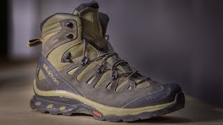 600 Mile Lightweight Waterproof Hiking Boots Review Salomon Quest 4D GTX [upl. by Erund724]