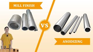 Mill finish VS Anodizing Aluminum wellste [upl. by Crispin446]