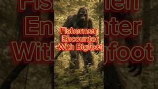 Fisherman encounter BIGFOOT bigfoot shorts short joerogan encounter [upl. by Larimore]