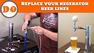 How to change beer lines in your kegerator [upl. by Yemrots568]