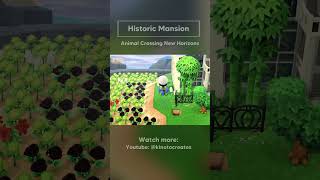 Let’s build a grand Historic Mansion 🏡 ACNH animalcrossingnewhorizons あつまれどうぶつの森 [upl. by Marchal]