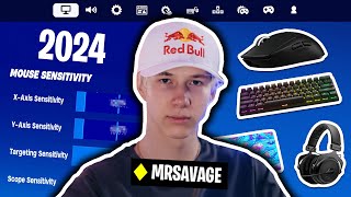 MrSavage Reveals NEW Settings Fortnite Chapter 5 Season 2 UPDATED 2024 [upl. by Iblehs613]