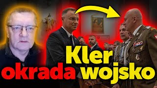 Bojowe ołtarze Wojska PolskiegoPłk Piotr Wroński o konieczności rozdziału kościoła od kasy państwa [upl. by Nirrep]