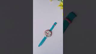 easy clayart  clay wrist watch art creative clay easyclayart [upl. by Fiertz899]