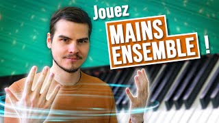 Lindépendance des mains au piano exercices pour jouer mains ensemble [upl. by Oralla432]