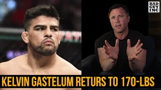 Kelvin Gastelum returns to UFC welterweight division “I’m going to get shredded” [upl. by Templer]