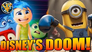 Illumination Beats Disney in 2024  Minions versus Pixar Sequel [upl. by Haorbed]