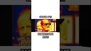 Rajinikanth Savage reply 🗿 rajinikanth tfi subscribe shorts [upl. by Litman]