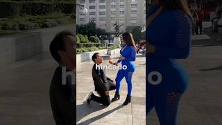 Piropos en la Calle Que religioso salió 😂 funny funnyvideo viral bromas gracioso entrevista [upl. by Teeniv]