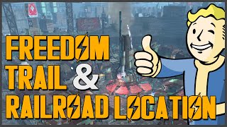 Fallout 4 How to find the Railroad Freedom Trail Location [upl. by Mickey]