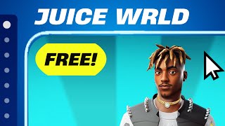 Fortnite’s FREE Juice WRLD Skin REVEALED [upl. by Akanke793]