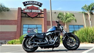 Stage 4 FortyEight HarleyDavidson w Vance amp Hines Short Shots Exhaust [upl. by Matthiew]