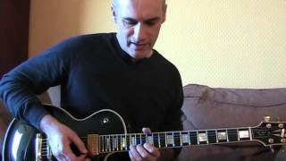 Tuto guitare  comment jouer Puisque Tu Pars JeanJacques Goldman [upl. by Alset]