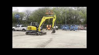 Wacker Neuson ET90 Hydraulic Mini Excavator Year 2016 [upl. by Gayel]