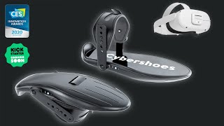 Cybershoes for Oculus Quest  Kickstarter soon  SDK available now [upl. by Nnylirak]