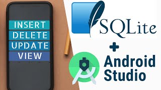 SQLite Database Tutorial Android Studio  Insert Delete Update and View Data in SQLite Database [upl. by Drannek]