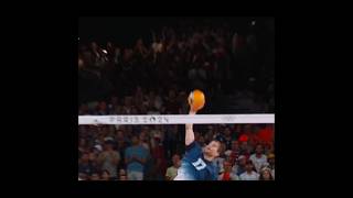 Beautiful ace by clevenotshortsvolleyball volleyballplus [upl. by Lauralee]