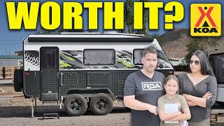 The TRUTH About Using An OffRoad Travel Trailer At A Campground [upl. by Annert]