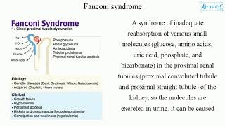 Fanconi syndrome [upl. by Kwan10]