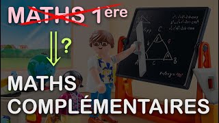 MATHS COMPLÉMENTAIRES en terminale SANS Spé MATHS en 1ère [upl. by Lesko150]