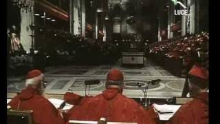 Vaticanum Secundum Opening of the Second Vatican Council  I [upl. by Ahsinna705]