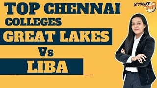 Great Lakes Chennai Vs Liba Chennai Review  Placement  Admission Process  Package  Fees [upl. by Emlin]