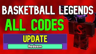 ALL Basketball Legends CODES  Roblox Basketball Legends Codes Not Expired November 2023 [upl. by Relyuc]