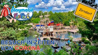 Playmobil FunPark Zirndorf in Corona  Deutschland  Germany  Video [upl. by Otecina554]