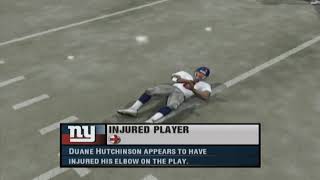 Giants vs Eagles S2 Week 13 Madden 04 [upl. by Nirhtak]