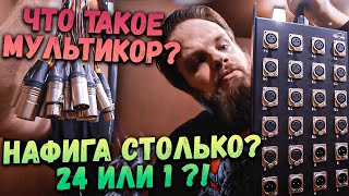 Что такое МУЛЬТИКОР или STAGE BOX и зачем они нужны [upl. by Darelle]