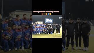 Celebration Moment👏❣️🇳🇵Happy to see Sandeep Lamichhane and pubudu dasanayake joining teamnepal [upl. by Iggep]