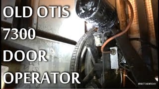 Old 1970s Otis Door Operator and elevator shaft quotstuffquot [upl. by Allekim]