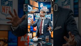 Jabrill Peppers Exempt List Explained [upl. by Nylarahs]