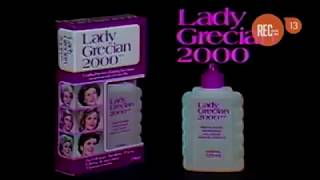 Comercial Lady Grecian 2000 Canal 13 1989 [upl. by Aprile]