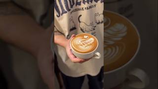 WingSwan🦢 latteart espresso coffee latteart barista shorts trending foryou music coffeeart [upl. by Whiney]