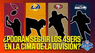 Necesidades de los Cardinals Rams 49ers y Seahawks rumbo al Draft NFL 2024 [upl. by Bing]