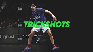 Greatest Squash Trickshots [upl. by Atnicaj]