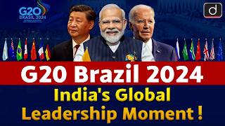 G20 Summit 2024  G20 Brazil 2024  Agenda of G20  Around The World  UPSC  Drishti IAS English [upl. by Tawsha]