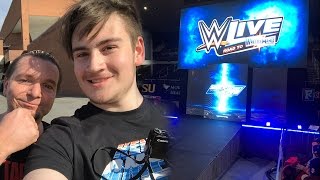 Meeting James Ellsworth amp WWE Live FRONT ROW Johnson City TN  Brandon Hodge Vlog 49 [upl. by Nigel]