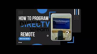 How to Program DirecTV Stream Remote [upl. by Ahcorb]