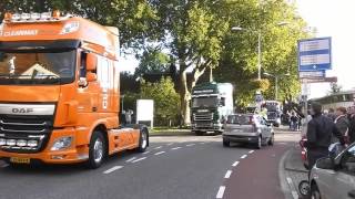 Dieselvuur in t avonduur truckrun 2015 Gendt [upl. by Anawit]