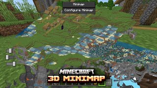 New 3D amp 2D Minimap Mod for Minecraft Pocket Edition 1213044 Available now [upl. by Olecram388]